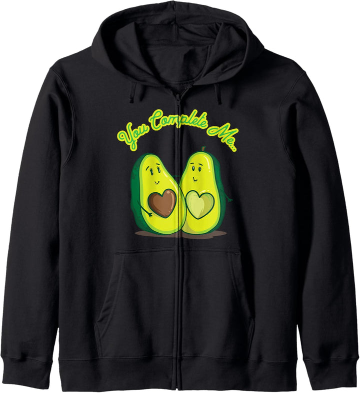 You Complete Me Avocado Kapuzenjacke