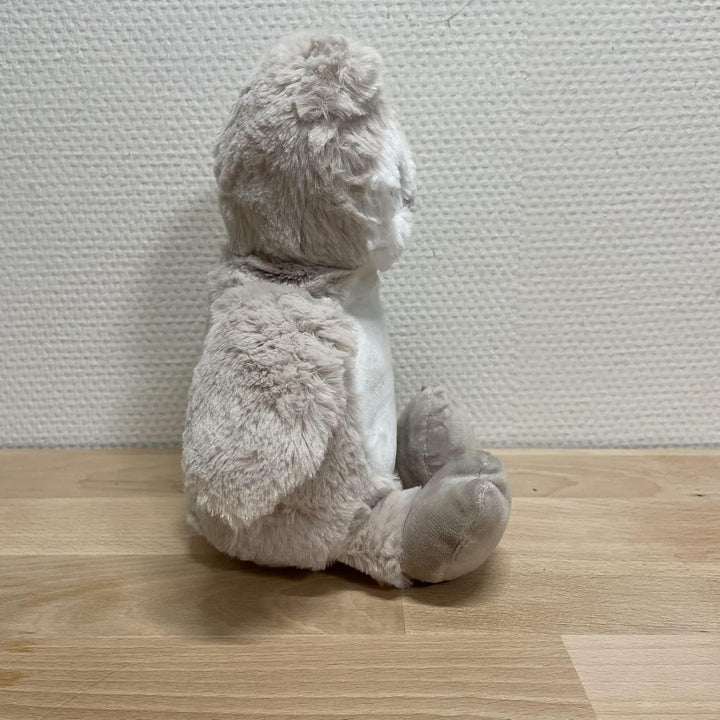 mamir home Eule Kuscheltier personalisiert mit Name + Geburtsdaten I 28cm Plüschtier I Baby Geschenk
