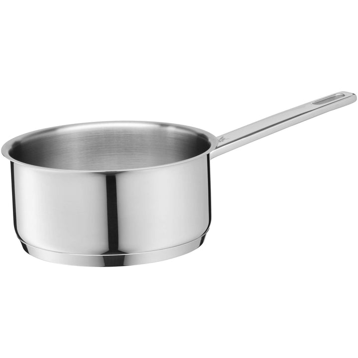 WMF Compact Cuisine Stielkasserolle 16,5cm ohne Deckel, Kochtopf klein 1,5l, Milchtopf Induktion, Cr