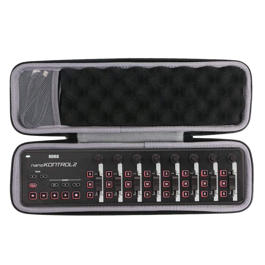co2CREA Hart Tasche für KORG nanoKONTROL2 /nanoKEY2 /nanoPAD2 USB MIDI Controller Case Schutz-Hülle