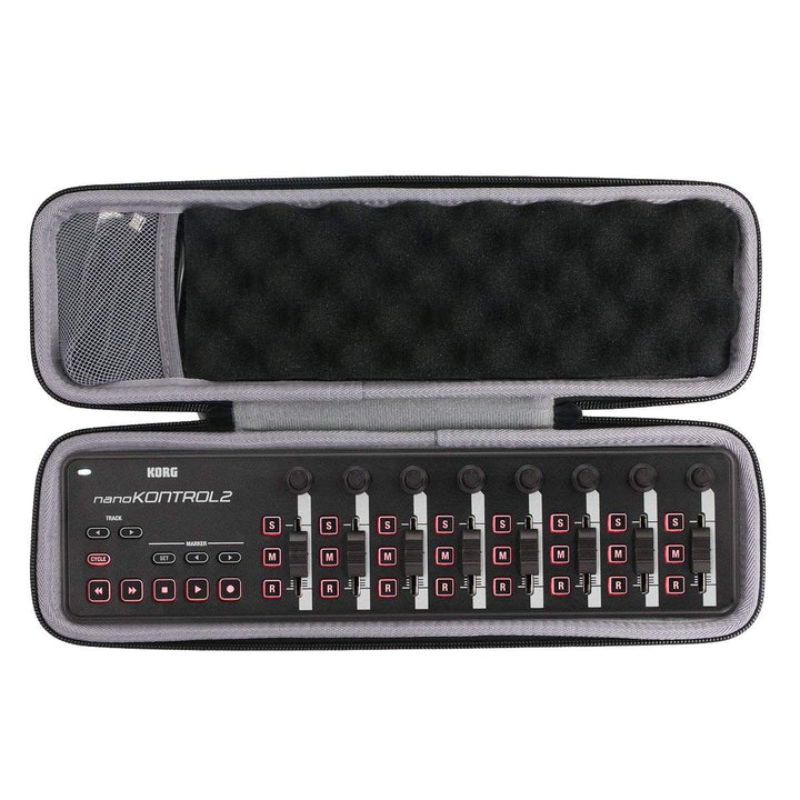 co2CREA Hart Tasche für KORG nanoKONTROL2 /nanoKEY2 /nanoPAD2 USB MIDI Controller Case Schutz-Hülle