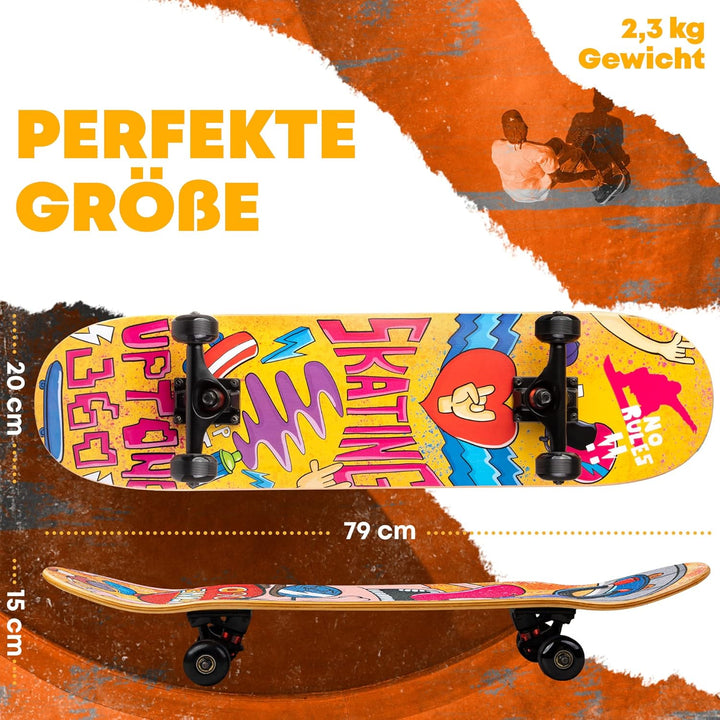 UpTone360 Skateboard: Qualität und Spass auf der Strasse – Dein Board für jeden Style und jedes Alte