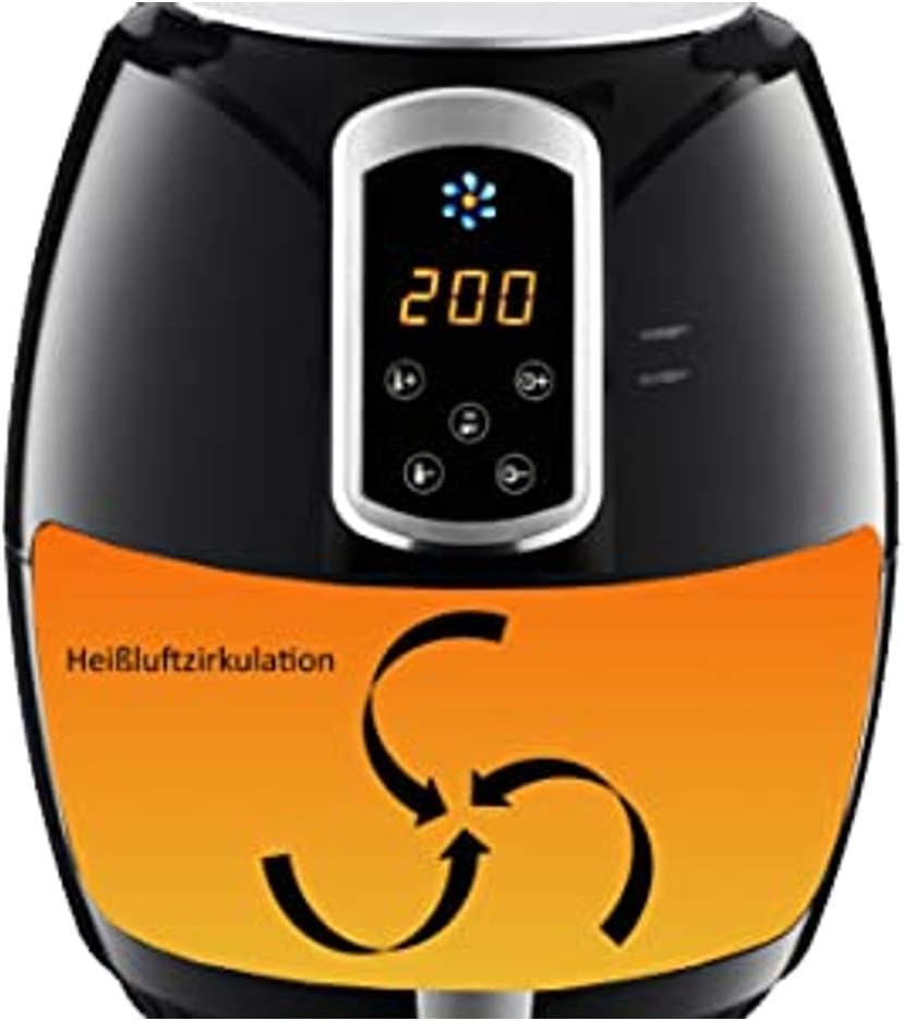 Epiq Heissluftfritteuse, Airfryer, Smart Fryer, Frittieren ohne Öl, 3,6 Liter Volumen, 1400 Watt, sc