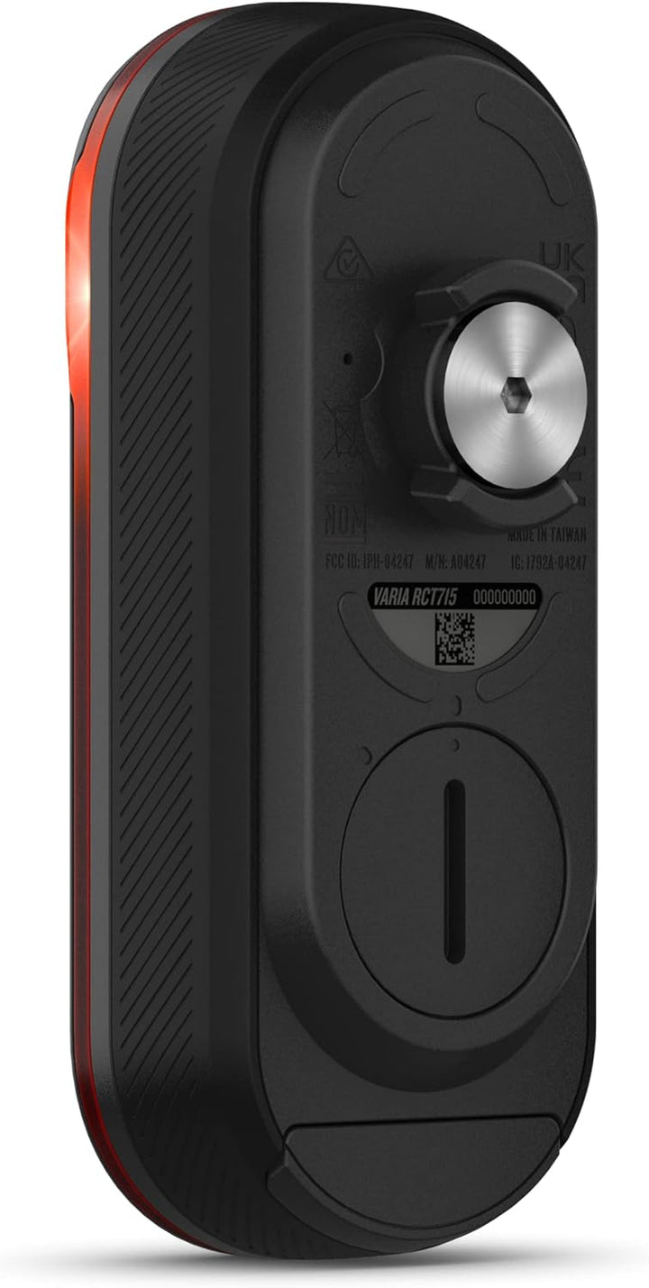 Garmin Varia RCT716 - Radar mit integrierter Dashcam & RCT715 Sattelstützenhalterung, 010-13148-00 R