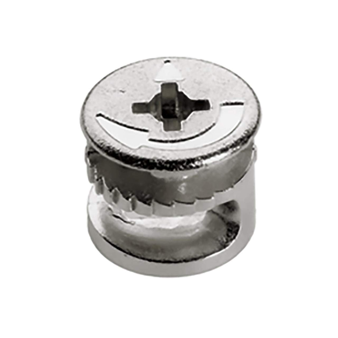 Hettich 79451 RASTEX Exzenter mit Abdeckrand, Bohr ø15, Plattenstärke 15, 200 Stück
