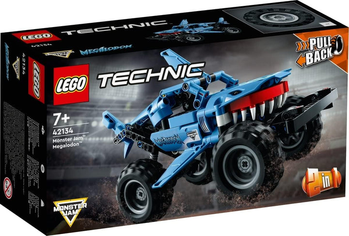 Lego Technic 3er Set: 42134 Monster Jam Megalodon, 42135 Monster Jam EL Toro Loco & 30433 Radlager