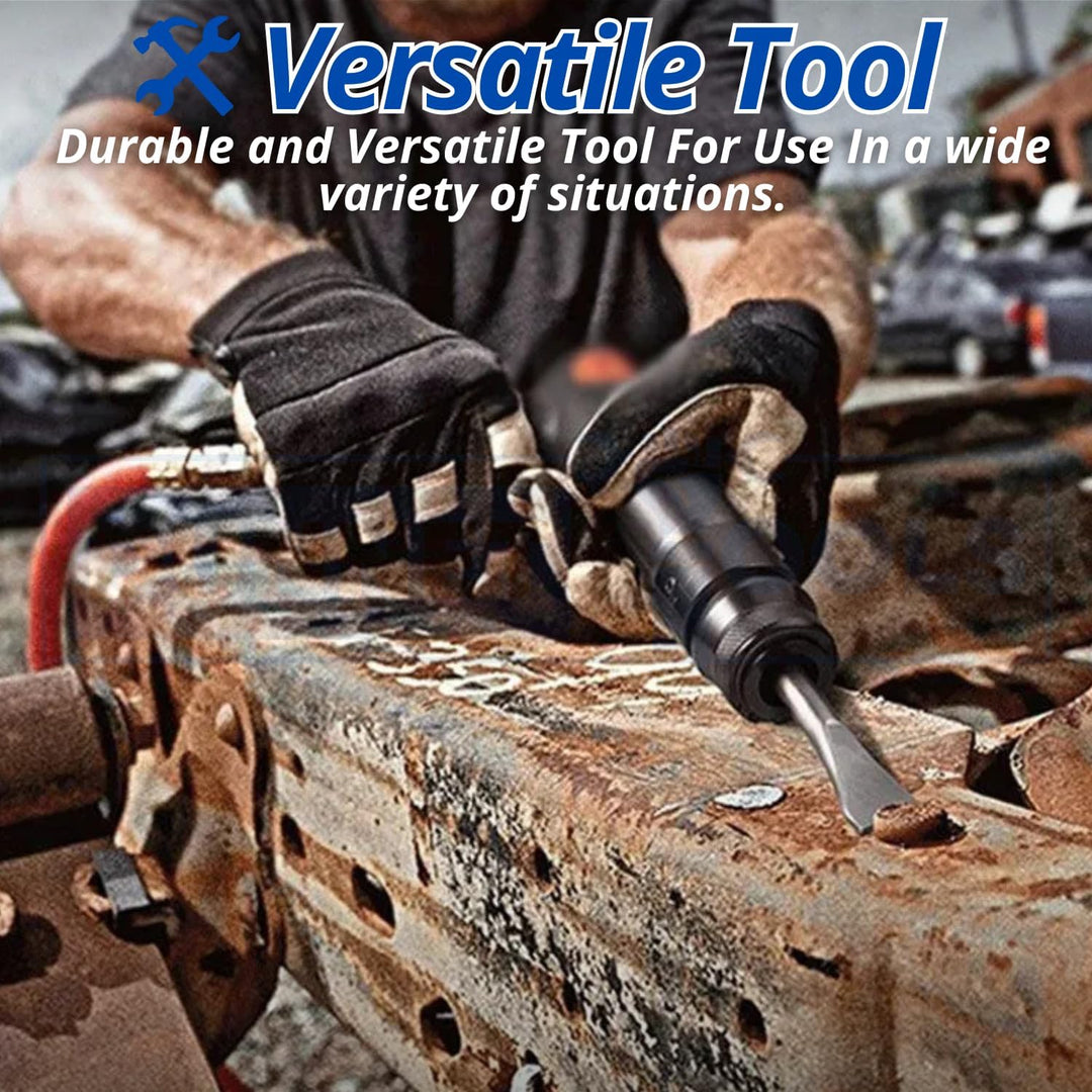 Heavy Duty Air Hammer Drill Pneumatic Tools Includes 4pc Power Chisel Bits High Power Air Chisel Ham