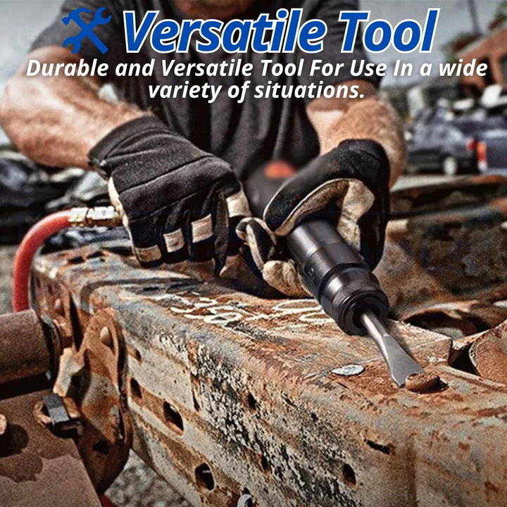 Heavy Duty Air Hammer Drill Pneumatic Tools Includes 4pc Power Chisel Bits High Power Air Chisel Ham