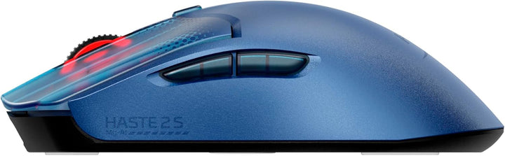 HyperX Pulsefire Haste 2 S Kabellose Gaming-Maus, Magnesiumgehäuse, Ultra-leicht, 64 g, Akku 120 h,