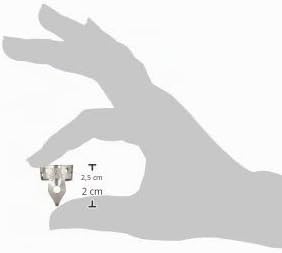 Ernie Ball P09220 Pickey Picks Metall-Fingerpicks Original, Beutel mit 24 Stück Thin, Thin