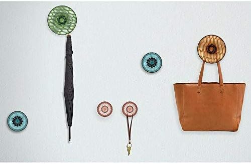 Kartell Jellies Coat Hangers, Für die Kleiderhaken, Mittel, Blau, 2 Stück Medio Azzurro, Medio Azzur