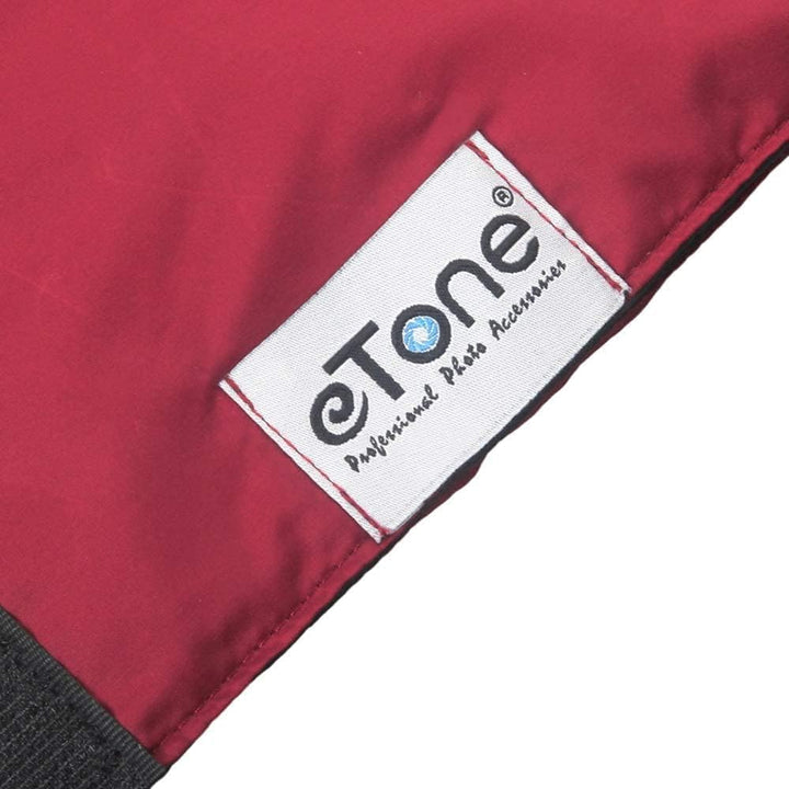 eTone Einstelltuch für 4x5 Grossformat-Kamera Professionelle Fokussiertücher für grosse Formate Dark