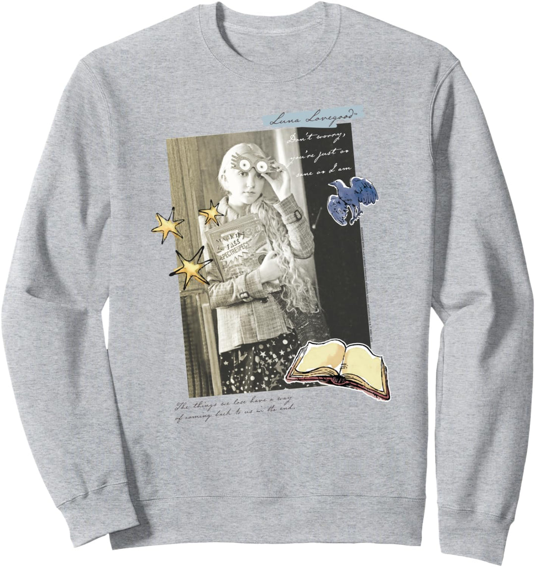 Harry Potter Luna Lovegood Movie Still and Quote Sweatshirt