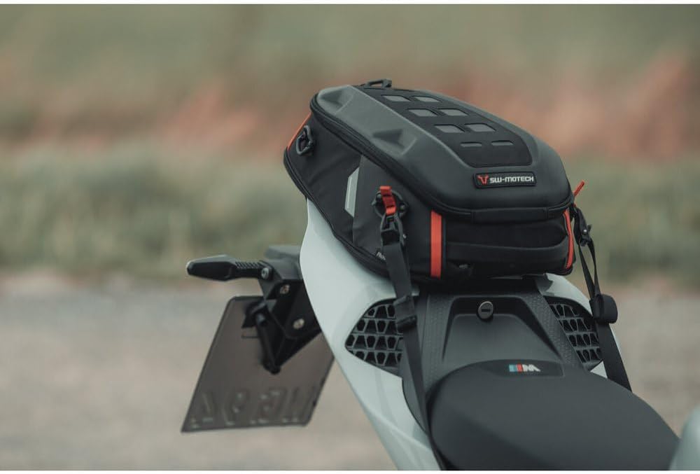 PRO Roadpack Tail Bag 1680D Ballistic Nylon. Black/Anthracite. 8-14 l.