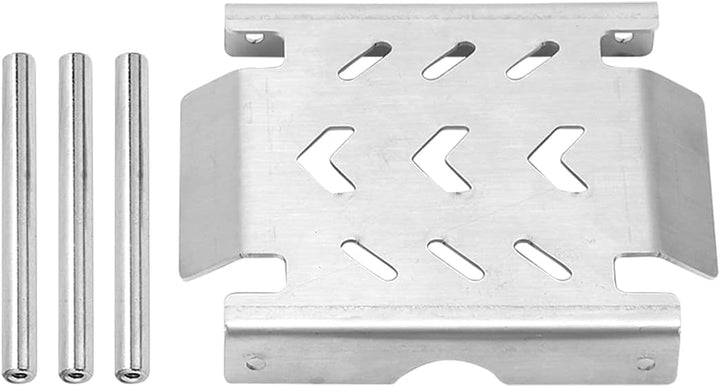 Dilwe RC-Chassis-Rüstungsset, Edelstahl-Anti-Kollisions-Frontstossstange für 1/8 RC-Auto, robust und