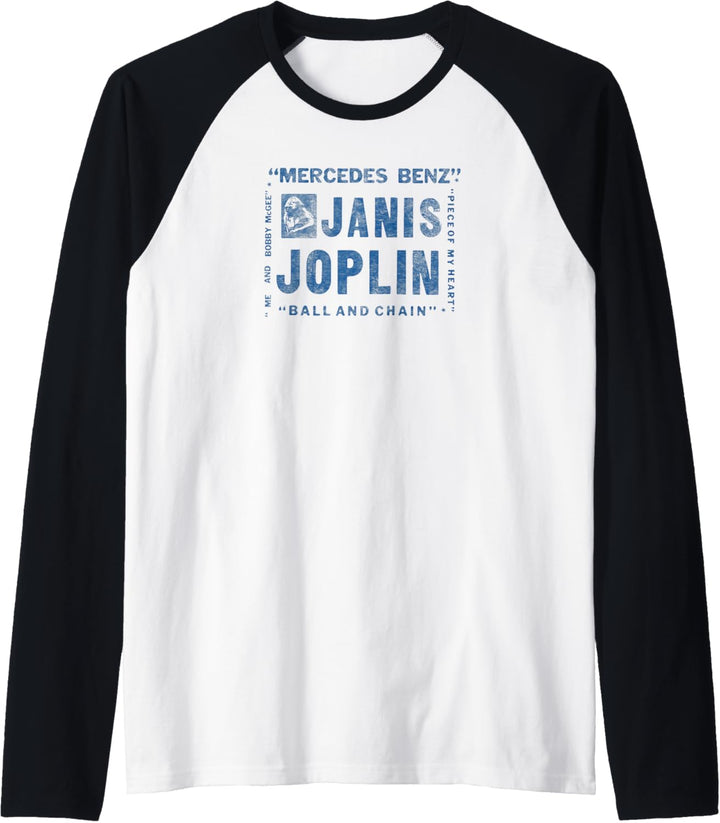 Janis Joplin Mercedes Benz Raglan