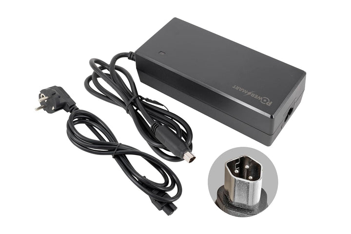 PowerSmart 2A 42V Netzteil Ladegerät für 36V Fischer (Baujahr 2021 + 2022) Cita ECU 1401 (2022), Cit