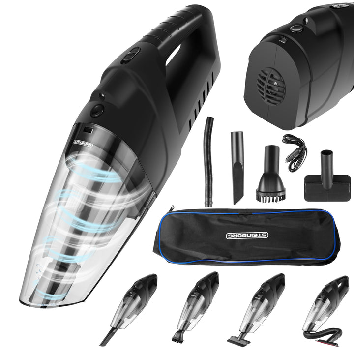 Steinborg® Handstaubsauger Akku Handsauger kabellos Akkusauger Leistungsstarker tragbarer Leichter A