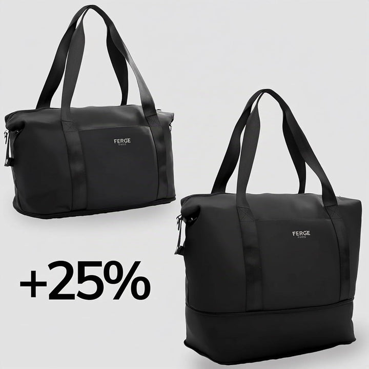 FERGÉ Polycarbonat 5-teilig Koffer Set 77cm, 67cm, Handgepäck Koffer mit Reisetasche Kombi, sehr rob