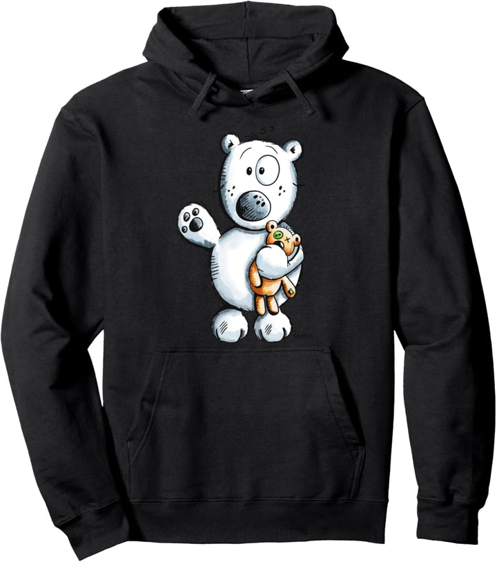 Eisbär Mit Teddy Freund T Shirt I Kinder Bärchen Geschenk Pullover Hoodie