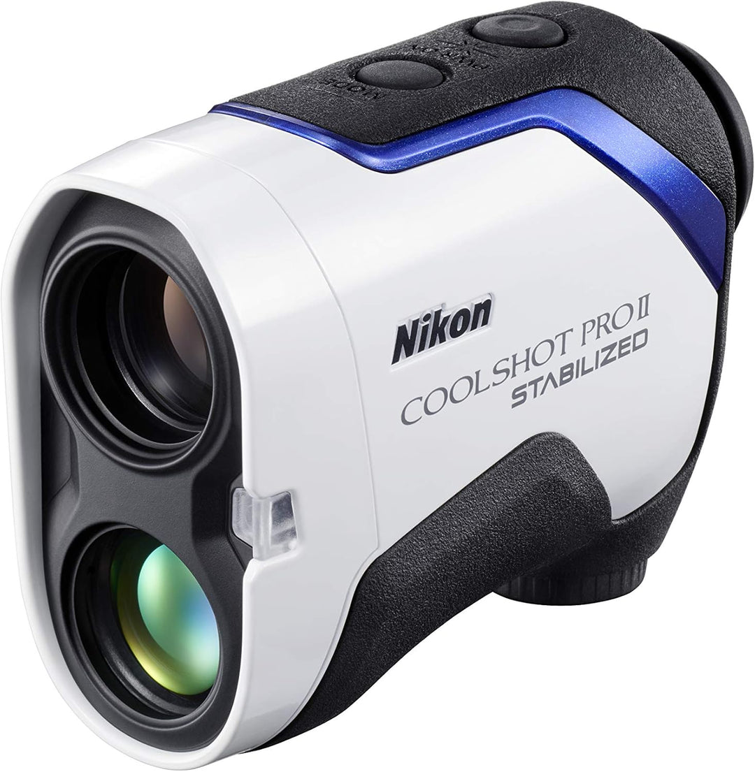 Nikon COOLSHOT PROII STABILIZED Golf Rangefinder | Waterproof & stabilized Laser rangefinder with Sl
