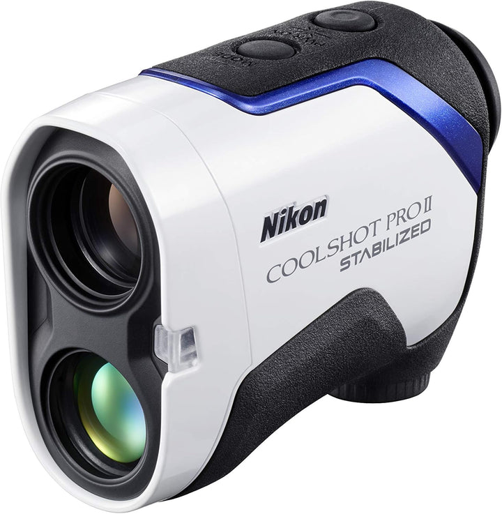 Nikon COOLSHOT PROII STABILIZED Golf Rangefinder | Waterproof & stabilized Laser rangefinder with Sl