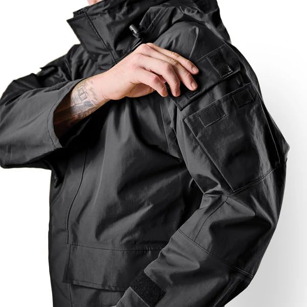 Tru-Spec Herren Parka M Lang Schwarz, M Lang Schwarz