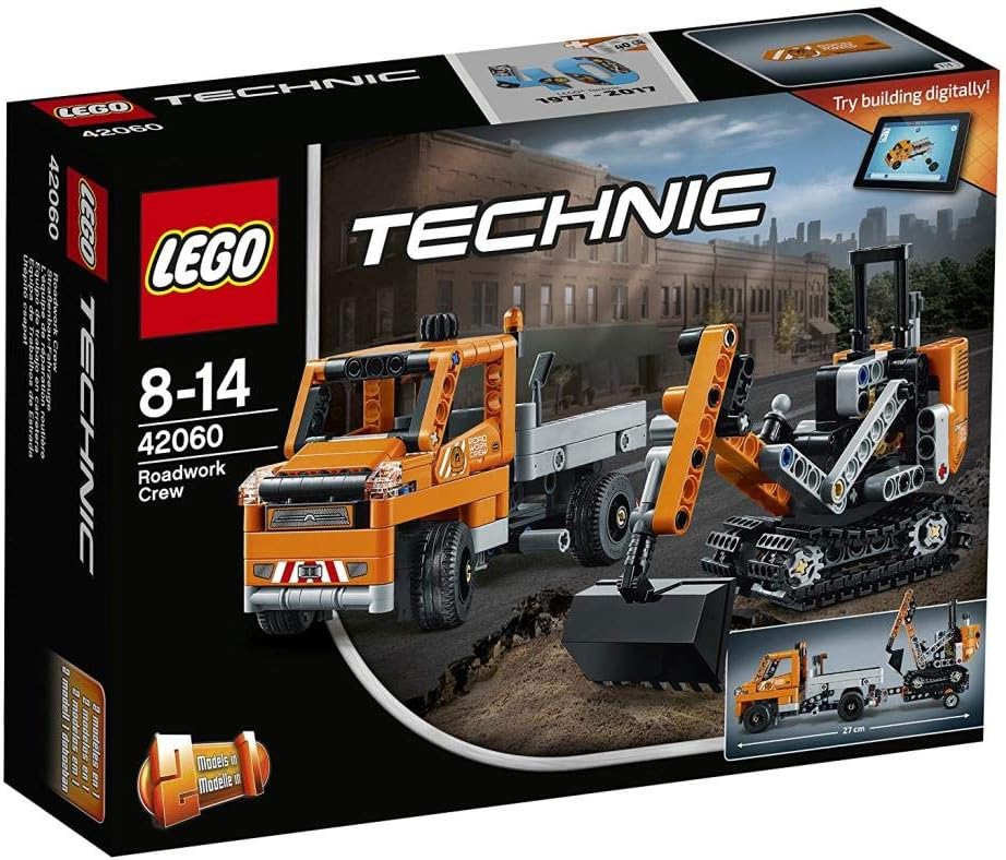 LEGO Technic 42060 - Strassenbau-Fahrzeuge