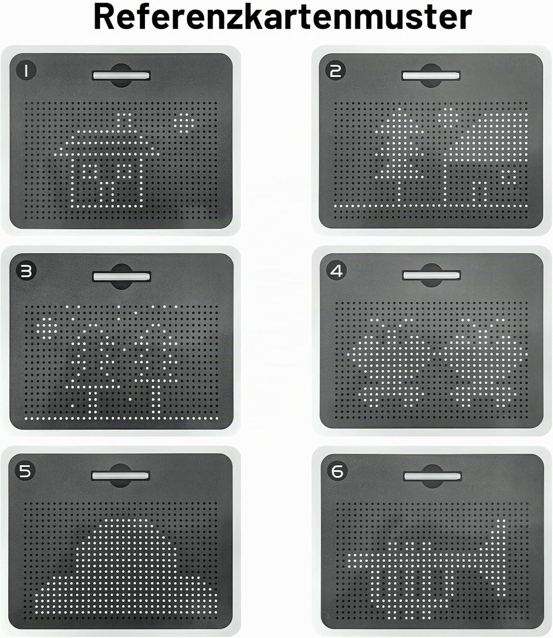 YATOSEEN Zaubertafel Kinder, Zeichenbrett mit Stift Stahlkugel Magnetische Tablet Kinder Spielzeug Z
