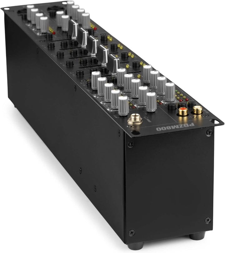 Power Dynamics PDZM800 Audio Mischpult 3-Zonen Mixer für Lautsprecher Installationen - DSP, 5 Input