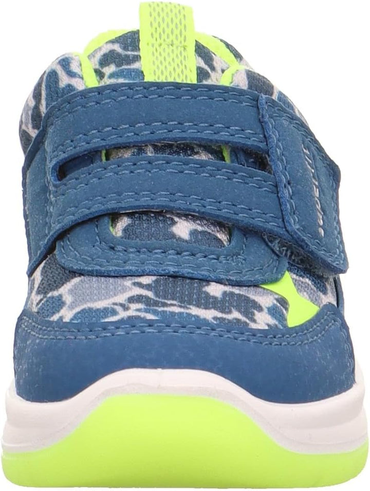 Superfit Mädchen Cooper Lauflernschuhe 20 EU Weit Blau Gelb 8020, 20 EU Weit Blau Gelb 8020