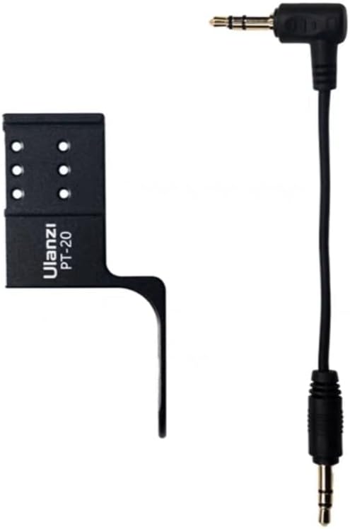 Ulanzi PT-20 für Insta360 X3 / ONE X2 unsichtbares Mikrofon Cold Shoe für RODE Wireless GO Mikrofonh