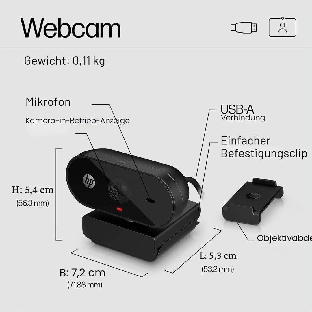HP 325 FHD Webcam 53X27AA