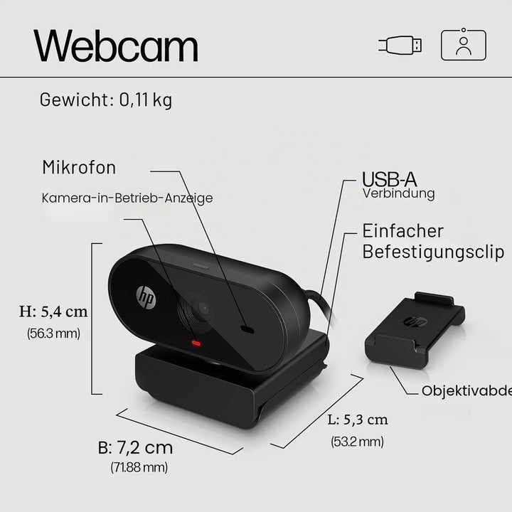 HP 325 FHD Webcam 53X27AA