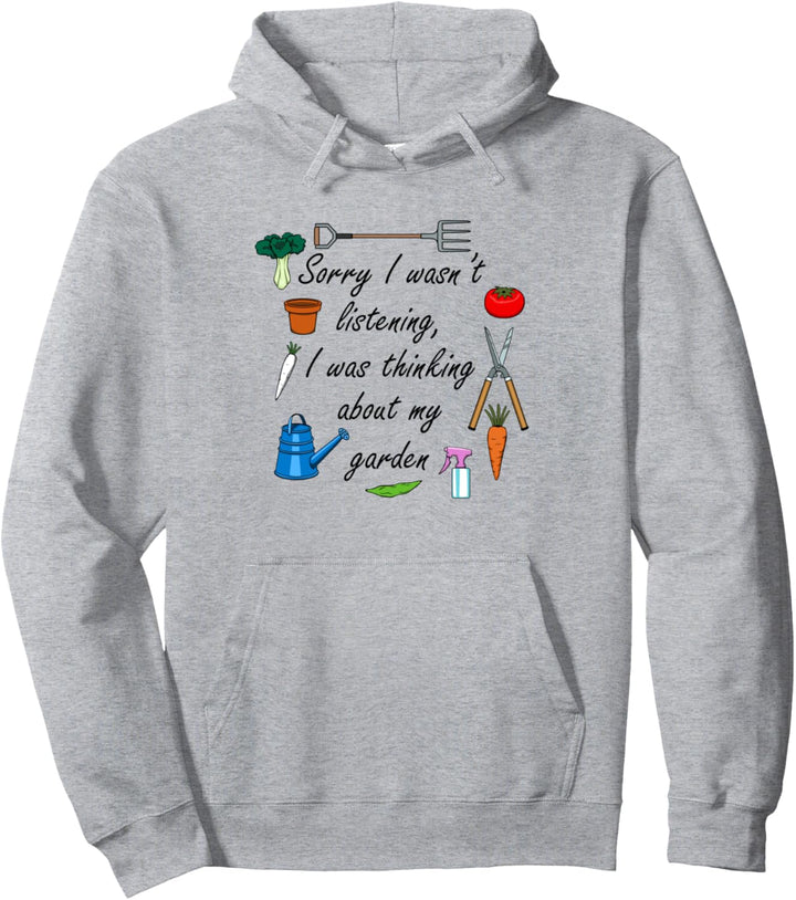 Denke an meinen Garten Lustiger Gärtner Spruch Pullover Hoodie