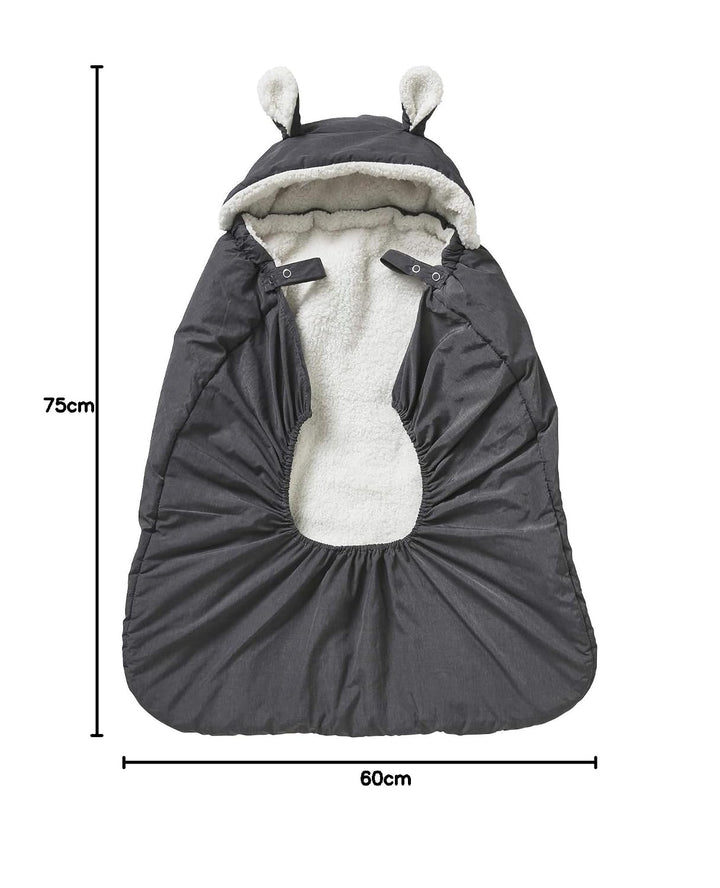 Vertbaudet Babytrageschutz, Daunenjacke,