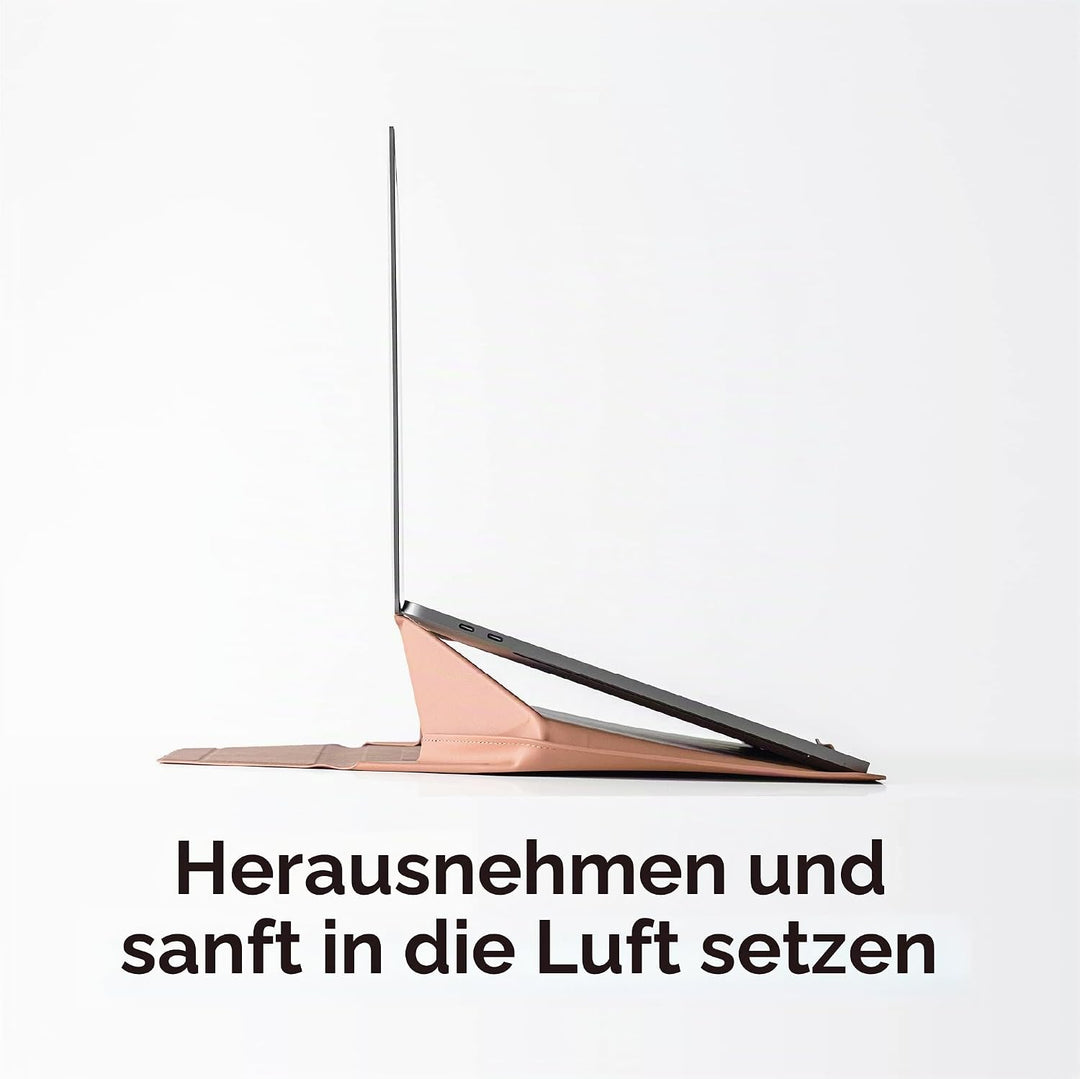 MOFT Laptop Carry Sleeve &amp; Invisible Stand, Expandable Storage, Two Adjustable Angles, Ultra-Slim St