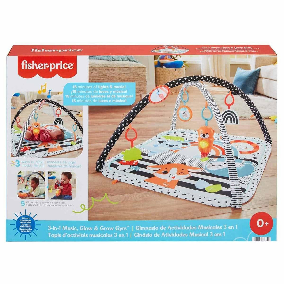 Fisher-Price 3-In-1 Musik, Glow und Grow Fitnessstudio