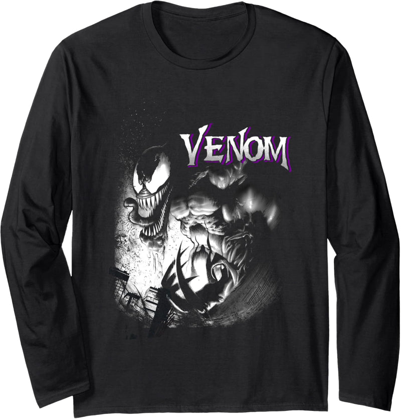 Marvel Venom City Shadows Langarmshirt