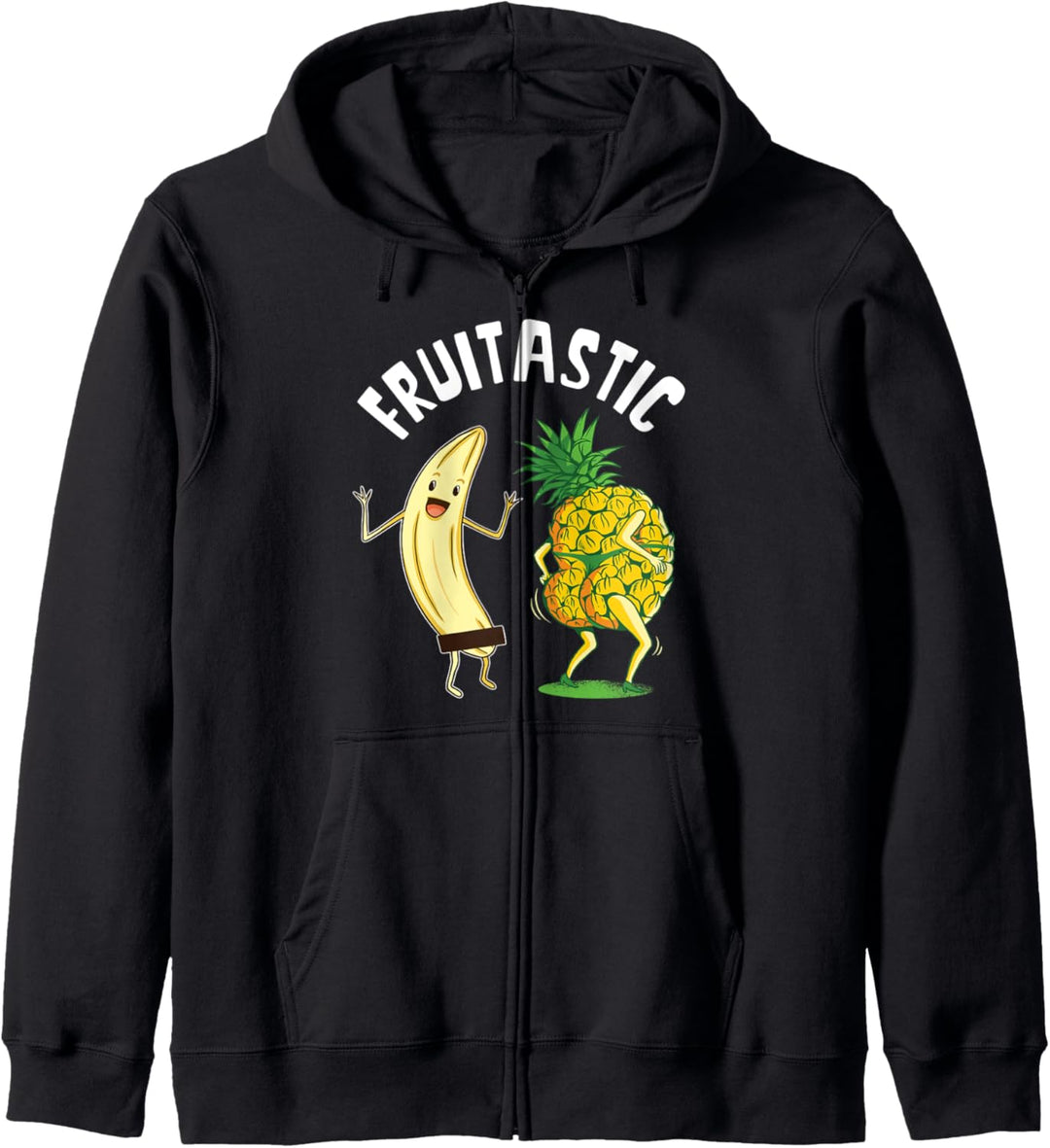 Fruitastic Stripper Ananas Frucht Lustige Nackte Banane Kapuzenjacke