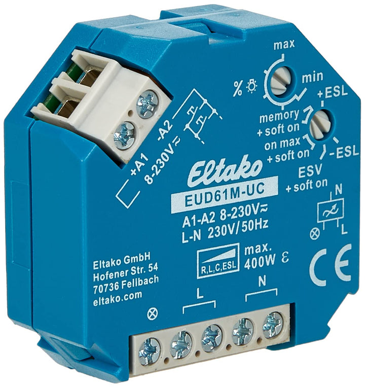 Eltako 2000536 Dimmschalter, EUD61M-UC Single, Single