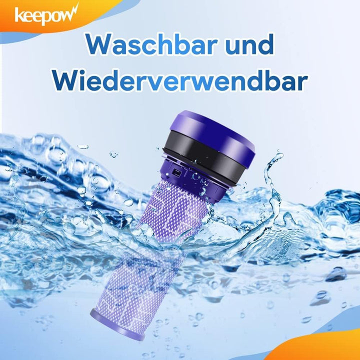 KEEPOW 2 Stück Pre-Filter Vormotorfilter für Dyson DC37, DC33C, DC39, DC28C, DC53 Staubsauger, 2 Stü