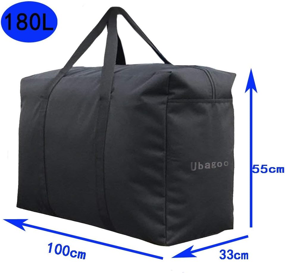 Ubagoo 180L Super Gross Aufbewahrungstasche 600D Oxford Heavy-Duty Belastbare Tragetasche Mit Handgr