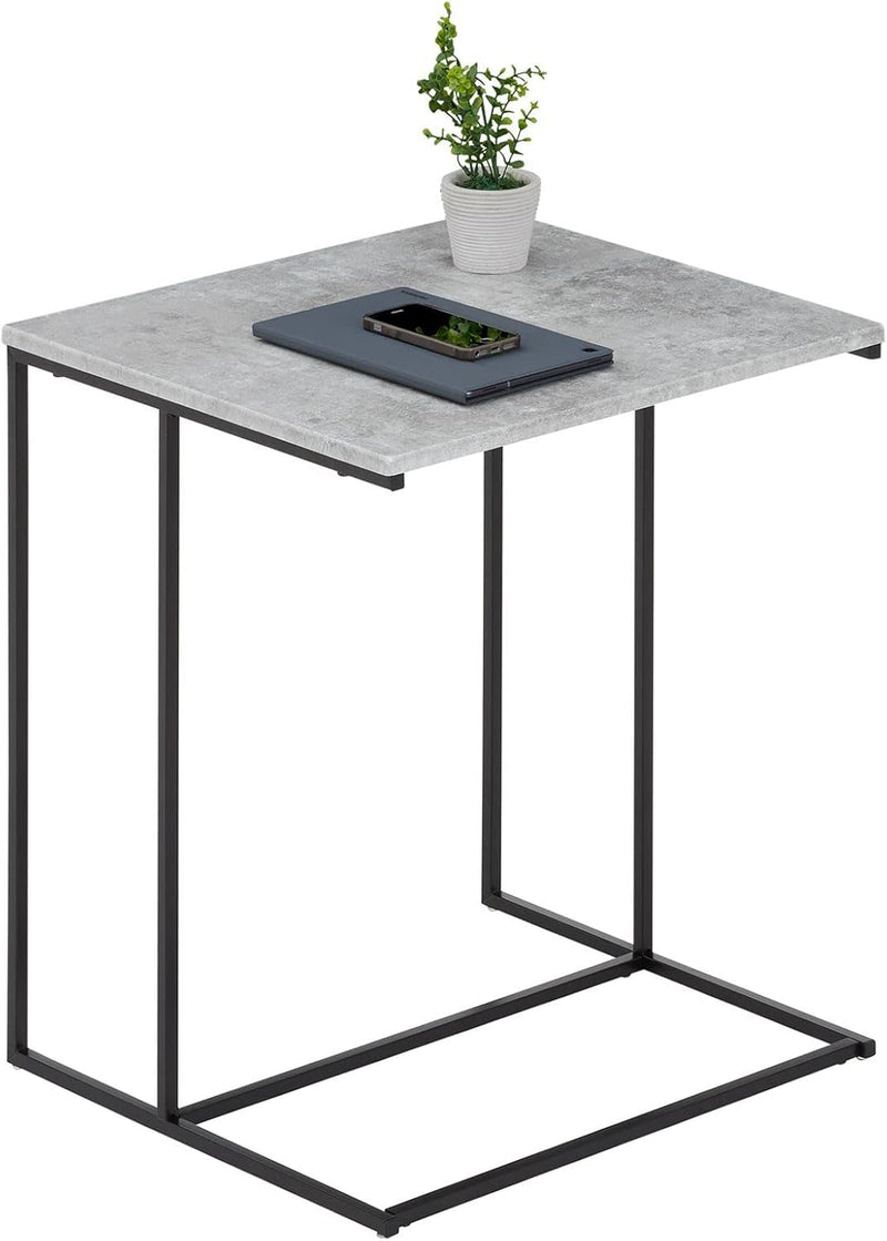 IDIMEX Beistelltisch VITORIO im minimalistischen Design, eleganter Wohnzimmertisch mit Metallgestell