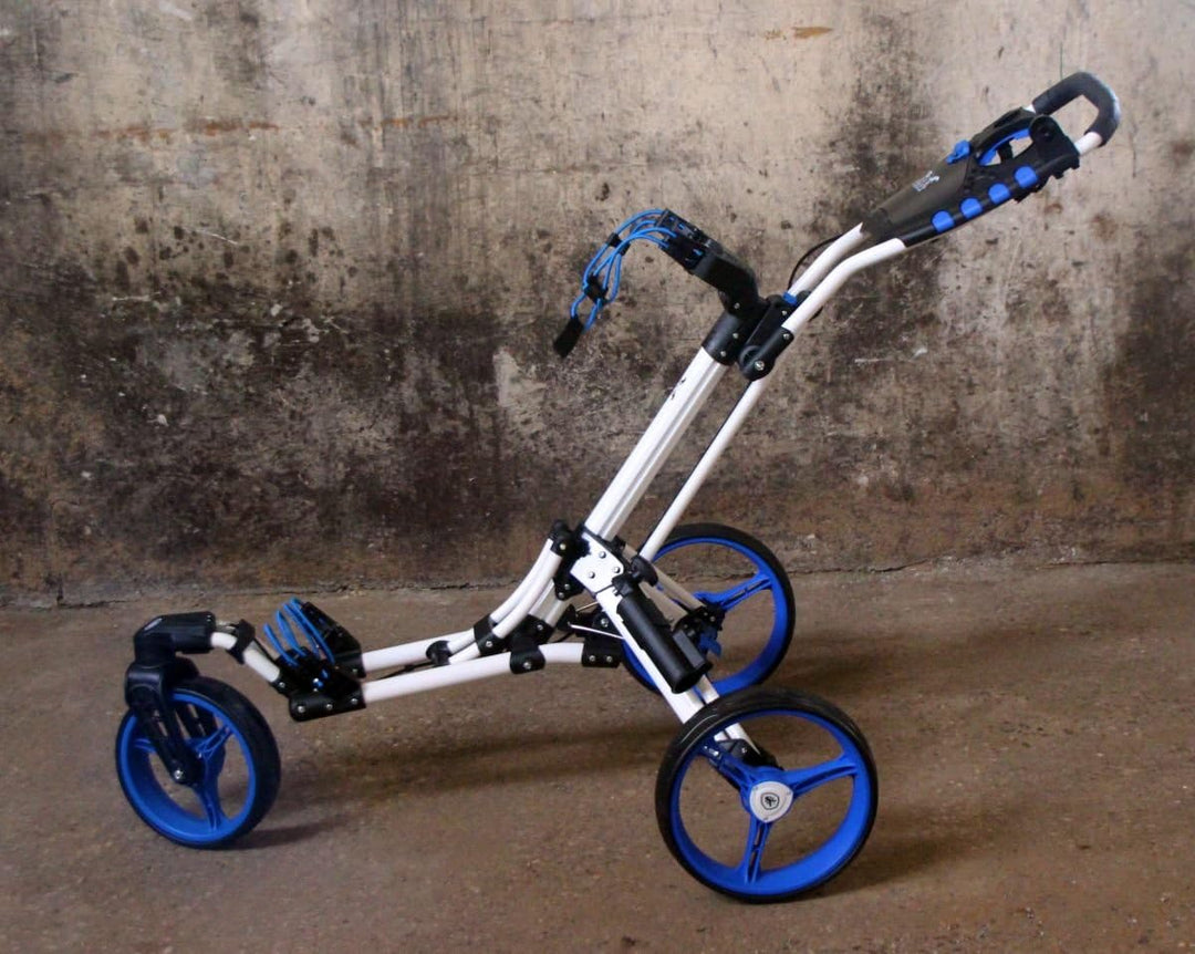 Yorrx Golftrolley SL Pro 7 HAMMA Plus, Golfwagen mit innovativem 360° Spin Vorderrad (frei 360° gela