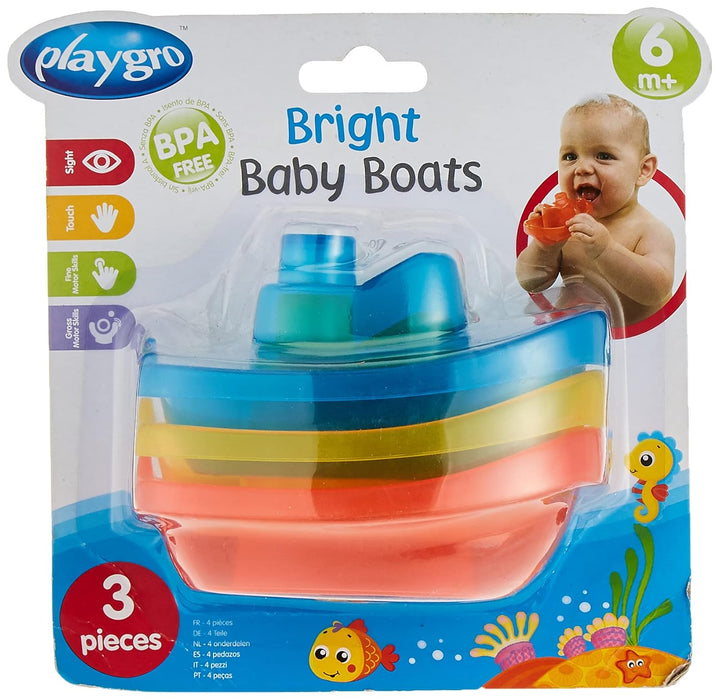 Angelcare ergonomischer Badering für die grosse Badewanne oder Dusche, Light Grey & Playgro Badeboot