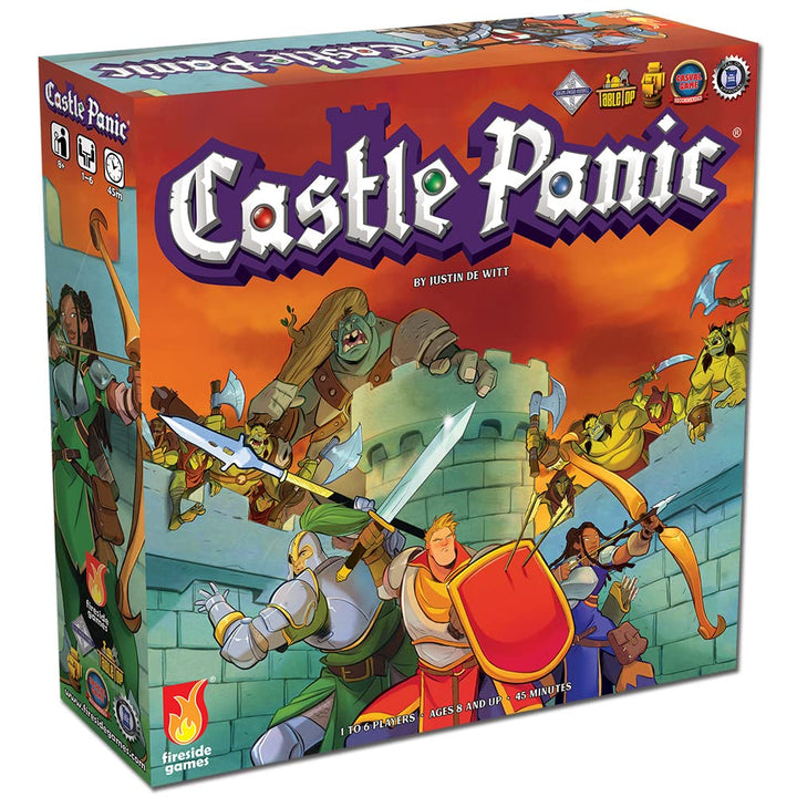 Fireside Games Castle Panic 2. Ausgabe, Brettspiel, ab 8 Jahren, 1-6 Spieler, über 60 Minuten Spield