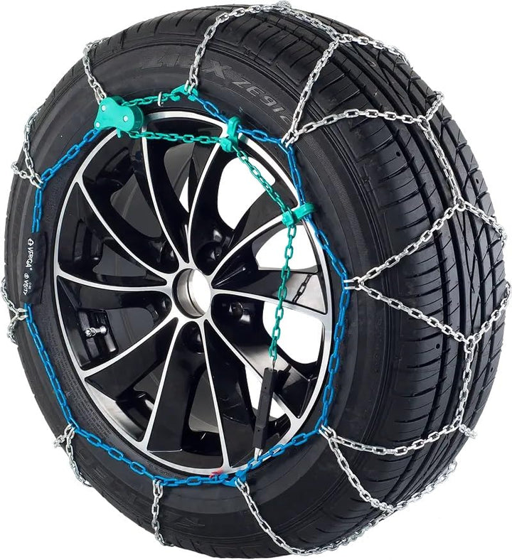 Veriga PC9-130 PRO COMPACT 9mm Schneeketten Satz (1 Paar= 2 Stück) manuelle Spannung für PKW 43091,