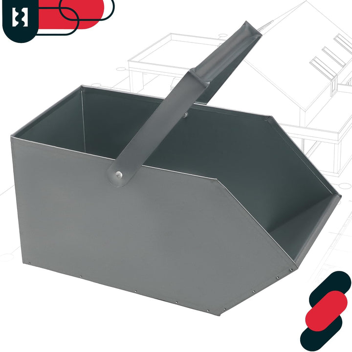 KOTARBAU Aschekasten Kohlenkasten Briketts Holz Koks Aschebehälter Kamingrill Zubehör Ascheschale Ko