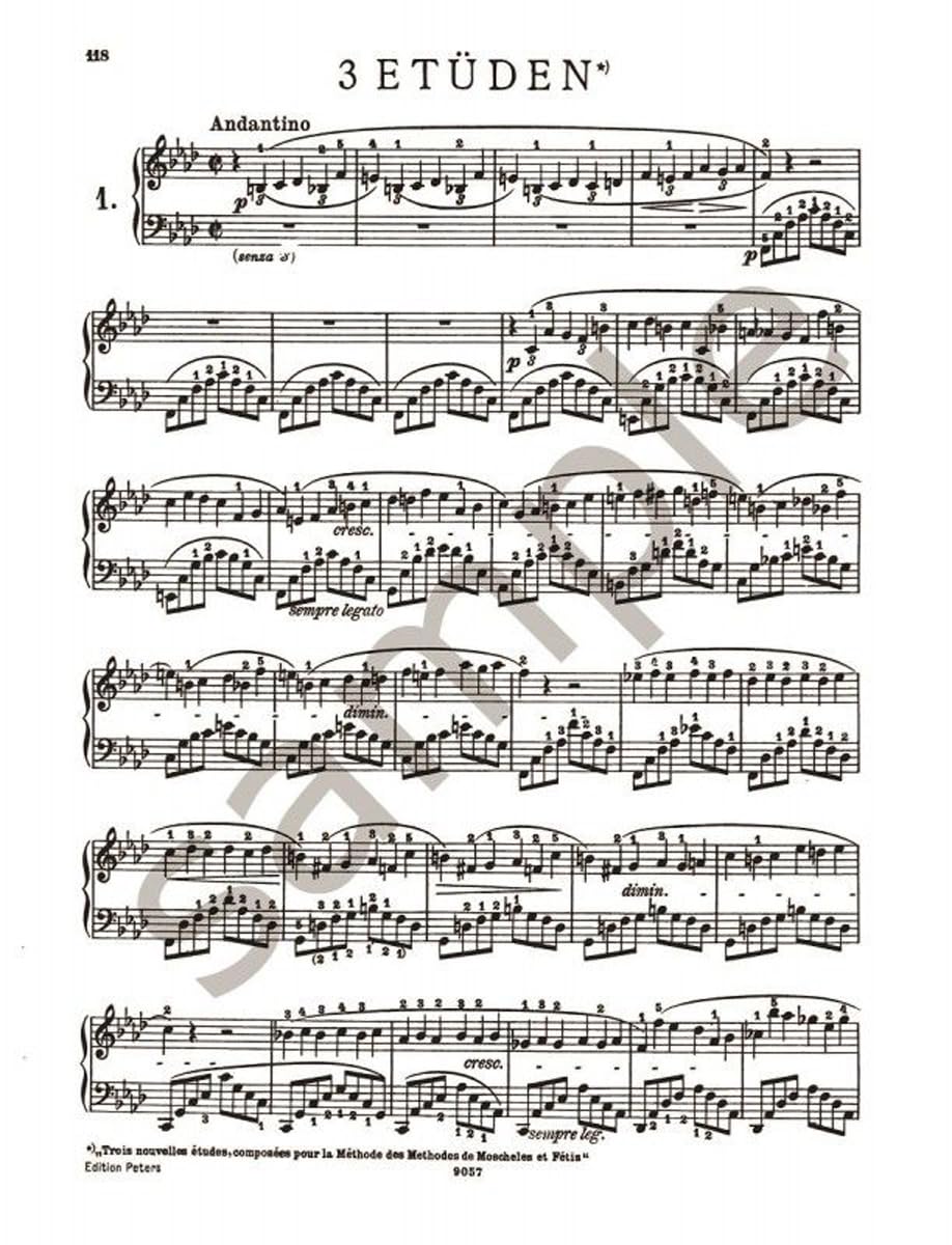Etudes Piano - Buch